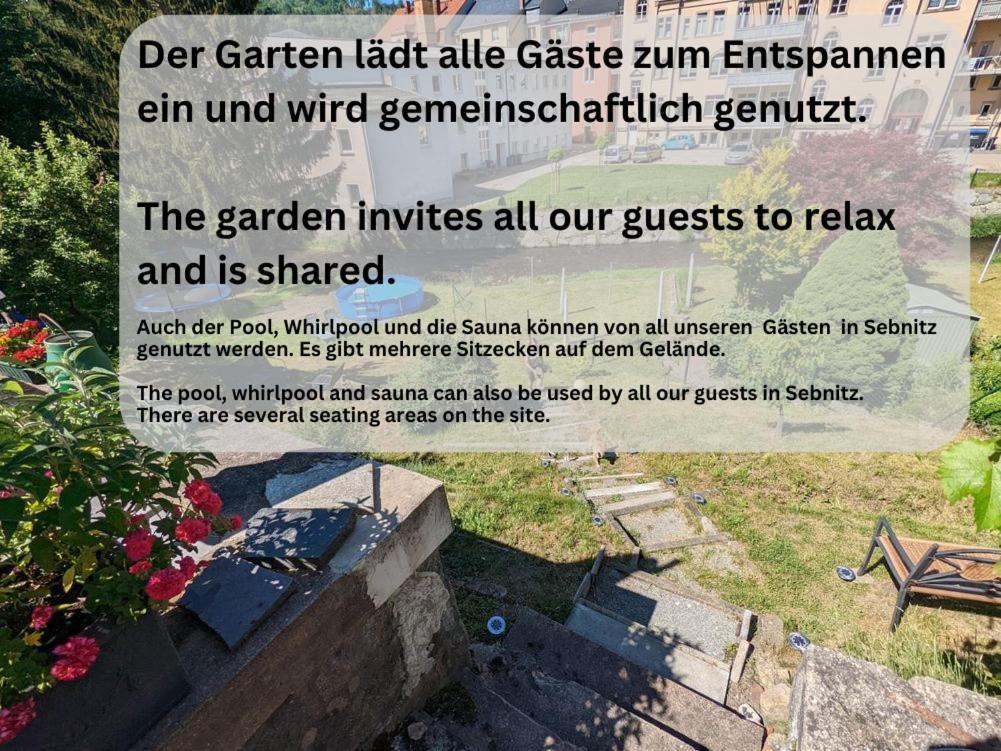F4 - Urlaubsmagie - Grosse Wohnung Fuer Bis Zu 10 Personen Sebnitz Ngoại thất bức ảnh